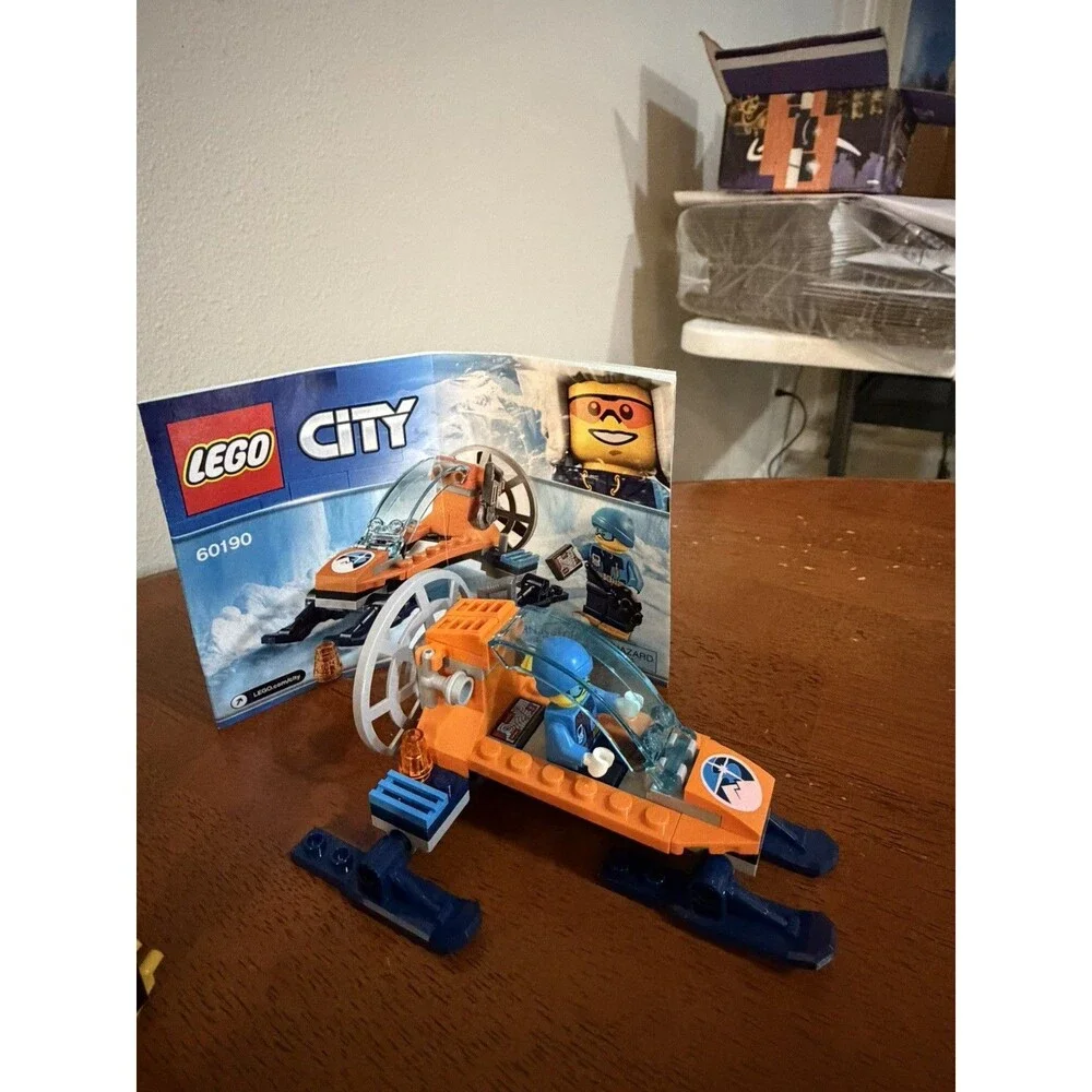 LEGO 60191 and 60190 City: Arctic Exploration Team -  99% Complete W/ Manuals